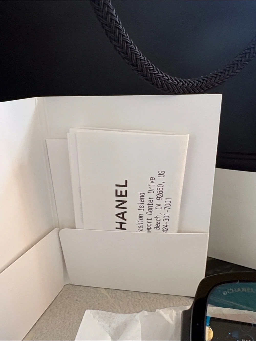 CHANEL Black Frames with Blue-light Lenses - 2026 Designer Glasses authentic